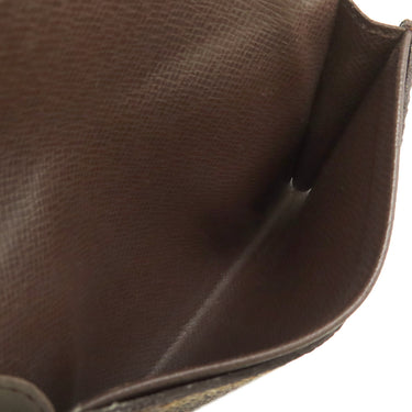 ルイヴィトン LOUIS VUITTON アンヴェロップ カルト ドゥ ヴィジット N62920 ダミエエベヌ ダミエキャンバス カードケース 茶 カード入れ 名刺入れ