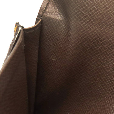 ルイヴィトン LOUIS VUITTON アンヴェロップ カルト ドゥ ヴィジット N62920 ダミエエベヌ ダミエキャンバス カードケース 茶 カード入れ 名刺入れ