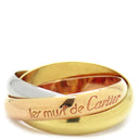 カルティエ Cartier トリニティ クラシック ホワイトゴールドXイエローゴールドXピンクゴールド K18WG K18YG K18PG #54(JP14) リング 指輪 3連 3カラー 13.5号