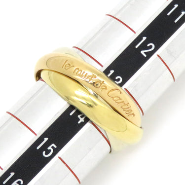 カルティエ Cartier トリニティ クラシック ホワイトゴールドXイエローゴールドXピンクゴールド K18WG K18YG K18PG #54(JP14) リング 指輪 3連 3カラー 13.5号