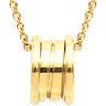 ブルガリ BVLGARI ビーゼロワン ネックレス イエローゴールド K18YG ネックレス B-zero1 ペンダント 18K 750YG