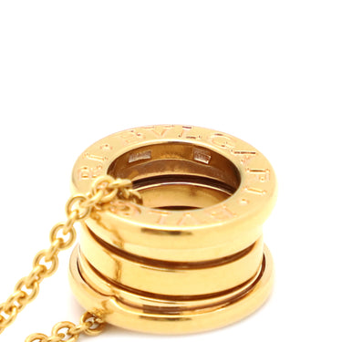 ブルガリ BVLGARI ビーゼロワン ネックレス イエローゴールド K18YG ネックレス B-zero1 ペンダント 18K 750YG