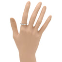 ティファニー Tiffany & Co ジャズ ダイヤリング プラチナシルバー Pt950 ダイヤモンド リング 指輪 T＆Co. 7P Pt プラチナ 11号