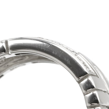 ブルガリ BVLGARI オープン パレンテシ ダイヤリング ホワイトゴールド K18WG ダイヤモンド #51(JP11) リング 指輪 750 18K 18金 オープンワーク 11号