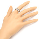 ブルガリ BVLGARI オープン パレンテシ ダイヤリング ホワイトゴールド K18WG ダイヤモンド #51(JP11) リング 指輪 750 18K 18金 オープンワーク 11号