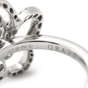 グラフ GRAFF ワイルドフラワー ダイヤモンド リング RGR846 ホワイトゴールド K18WG ダイヤモンド リング 指輪 Au750 GRAFF スモール 6号