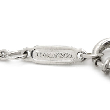 ティファニー Tiffany & Co ピアスド アトラスバー ホワイトゴールド K18WG ダイヤモンド ネックレス ダイヤモンド 750 Ag750 ローマ数字