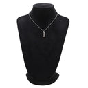 ティファニー Tiffany & Co ピアスド アトラスバー ホワイトゴールド K18WG ダイヤモンド ネックレス ダイヤモンド 750 Ag750 ローマ数字