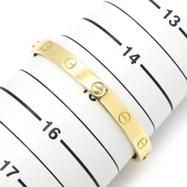 カルティエ Cartier LOVE ラブブレス 旧型 イエローゴールド K18YG #16 ブレスレット 750YG 18K バングル ドライバーなし
