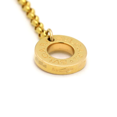 ブルガリ BVLGARI ブルガリブルガリ ピンクゴールド K18PG マザーオブパール ネックレス ペンダント 18K 750 18金