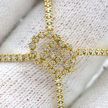 グッチ GUCCI GGランニング イエローゴールド K18YG ダイヤモンド #15 リング 指輪 750YG AU750 15号