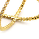 グッチ GUCCI GGランニング イエローゴールド K18YG ダイヤモンド #16 リング 指輪 750YG AU750 14号