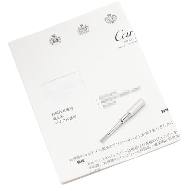 カルティエ Cartier LOVE ラブブレス B6067618 ホワイトゴールド K18WG #18 ブレスレット 750WG 18K 18金