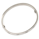 カルティエ Cartier LOVE ラブブレス B6067618 ホワイトゴールド K18WG #18 ブレスレット 750WG 18K 18金