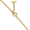 ティファニー Tiffany & Co Tスマイル イエローゴールド K18YG ブレスレット 750 18K