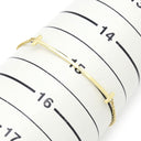 ティファニー Tiffany & Co Tスマイル イエローゴールド K18YG ブレスレット 750 18K