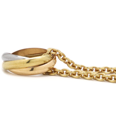 カルティエ Cartier ベビートリニティ B7006600 イエローゴールド×ホワイトゴールド×ピンクゴールド K18YG K18WG K18PG ネックレス 18金 18K スリーカラー