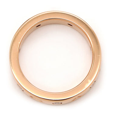 ブルガリ BVLGARI ローマンソルベ ピングゴールド K18PG ダイヤモンド #48(JP8) リング 指輪 750AU K18PG ダイヤモンド 8号