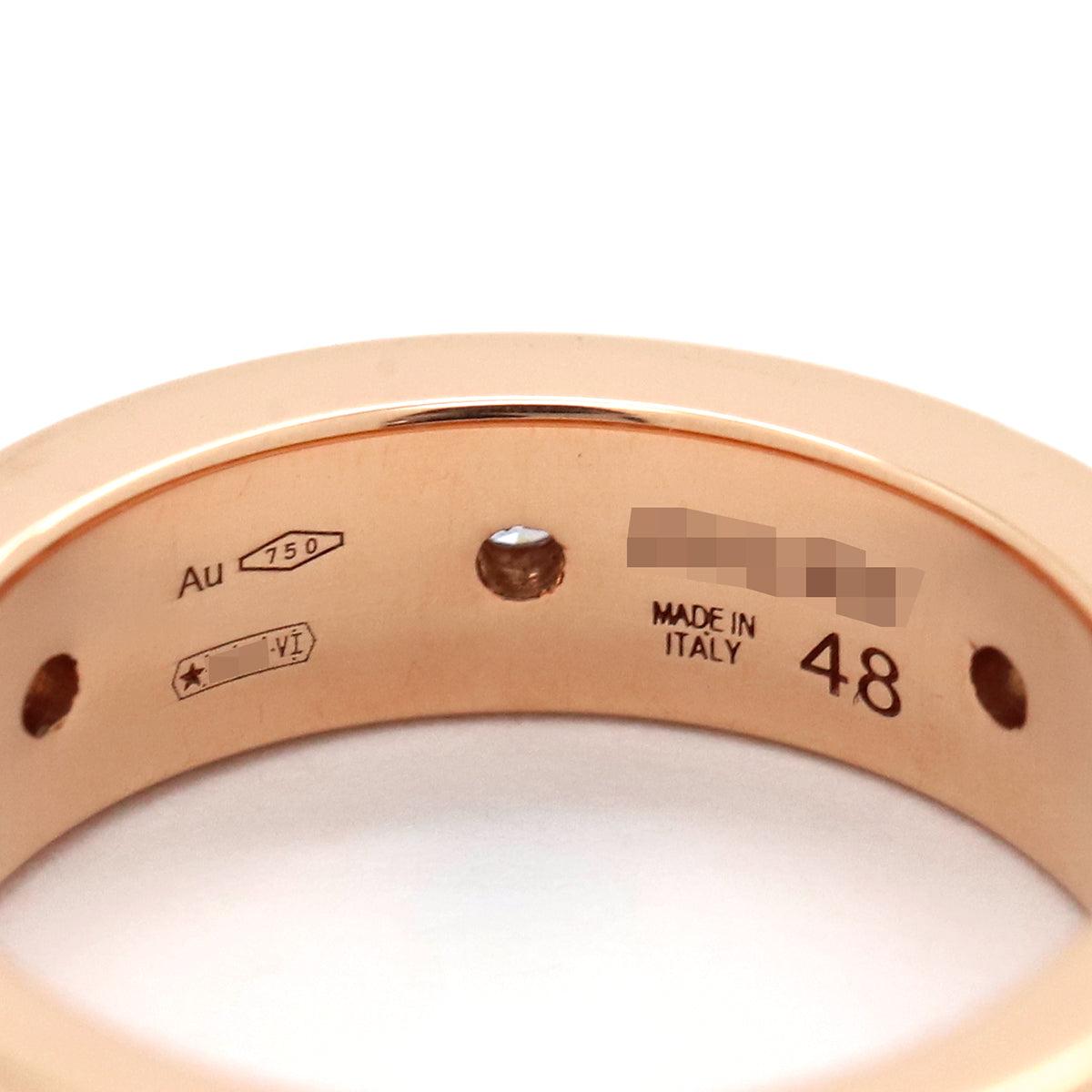 ブルガリ BVLGARI ローマンソルベ ピングゴールド K18PG ダイヤモンド