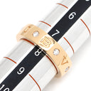 ブルガリ BVLGARI ローマンソルベ ピングゴールド K18PG ダイヤモンド #48(JP8) リング 指輪 750AU K18PG ダイヤモンド 8号