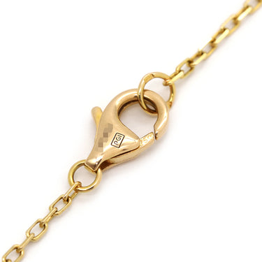 カルティエ Cartier ジュストアンクル ダイヤ ネックレス イエローゴールド K18YG ダイヤモンド ネックレス 750YG K18 18金