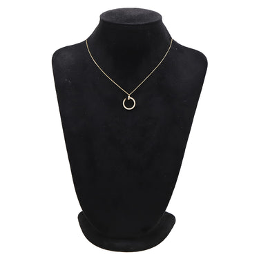 カルティエ Cartier ジュストアンクル ダイヤ ネックレス イエローゴールド K18YG ダイヤモンド ネックレス 750YG K18 18金