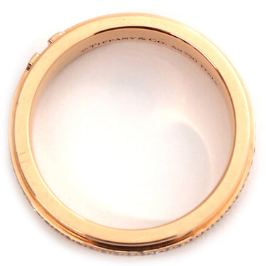 ティファニー Tiffany & Co ナロー ダイヤモンド リング ピンクゴールド K18PG ダイヤモンド リング 指輪 T&Co. 750 AU 9号