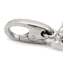 カルティエ Cartier C2 2Cチャーム ダイヤ ホワイトゴールド K18WG ダイヤモンド ペンダントトップ Cドゥ ネックレストップ 750 18K 18金