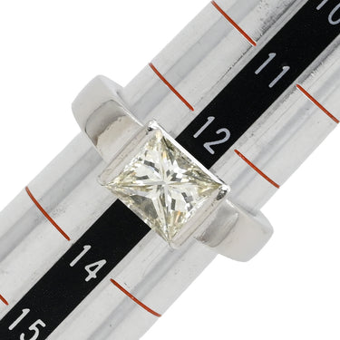 TASAKI TASAKI ダイヤモンドリング プラチナシルバー Pt900 ダイヤモンド リング 指輪 プリンセスカット 13号