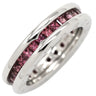 ブルガリ BVLGARI ビーゼロワン B-zero1 XS ロードライトガーネット 1バンド AN852563 ホワイトゴールド K18WG ロードライトガーネット #49(JP9) リング 指輪 新品同様 750WG 9号