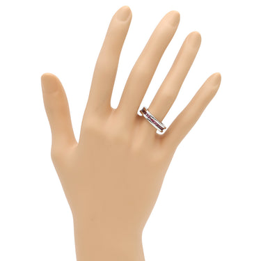 ブルガリ BVLGARI ビーゼロワン B-zero1 XS ロードライトガーネット 1バンド AN852563 ホワイトゴールド K18WG ロードライトガーネット #49(JP9) リング 指輪 新品同様 750WG 9号
