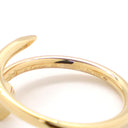 カルティエ Cartier ジュストアンクル スモール イエローゴールド K18YG #48(JP8) リング 指輪 750 JUSTE UN CLOU