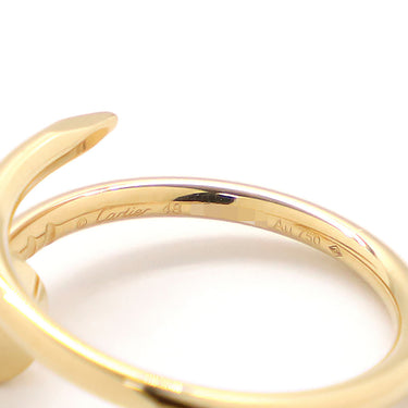 カルティエ Cartier ジュストアンクル スモール イエローゴールド K18YG #48(JP8) リング 指輪 750 JUSTE UN CLOU