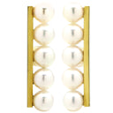 TASAKI TASAKI バランス プラス E-4463-18KYG パールホワイトXイエローゴールド K18YG パール ピアス あこやパール 750YG キャッチ他社品