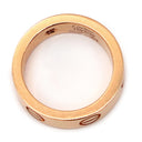 カルティエ Cartier ラブリング ピンクサファイア ピンクゴールド K18PG ピンクサファイア #50(JP10) リング 指輪 1P LOVE Ring 750 18K PG 18金 10号