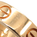 カルティエ Cartier ラブリング ピンクサファイア ピンクゴールド K18PG ピンクサファイア #50(JP10) リング 指輪 1P LOVE Ring 750 18K PG 18金 10号
