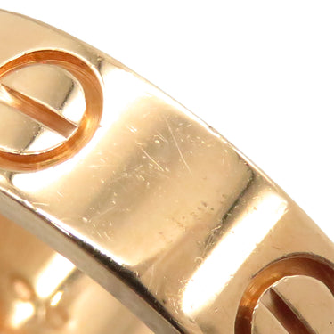 カルティエ Cartier ラブリング ピンクサファイア ピンクゴールド K18PG ピンクサファイア #50(JP10) リング 指輪 1P LOVE Ring 750 18K PG 18金 10号