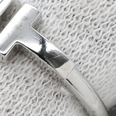 ティファニー Tiffany & Co Tワイヤー ホワイトゴールド K18WG リング 指輪 Au750 18K 18金 6号