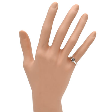 ティファニー Tiffany & Co Tワイヤー ホワイトゴールド K18WG リング 指輪 Au750 18K 18金 6号