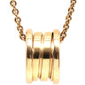 ブルガリ BVLGARI ビーゼロワン ネックレス ピンクゴールド K18PG ネックレス B-zero1 ペンダント 18K 750PG