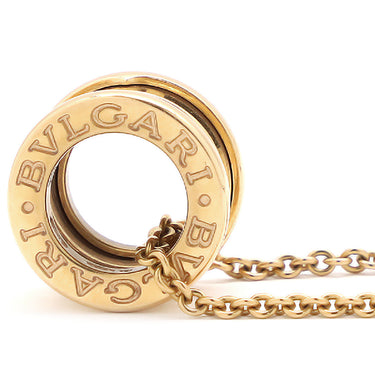ブルガリ BVLGARI ビーゼロワン ネックレス ピンクゴールド K18PG ネックレス B-zero1 ペンダント 18K 750PG