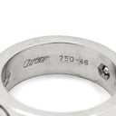 カルティエ Cartier ラブリング ハーフダイヤ B4032500 ホワイトゴールド K18WG ダイヤモンド #48(JP8) リング 指輪 クラシックモデル LOVE Ring 750 18K 3粒 3石 8号