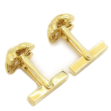 ティファニー Tiffany & Co イエローゴールド K18YG カフス T&Co  