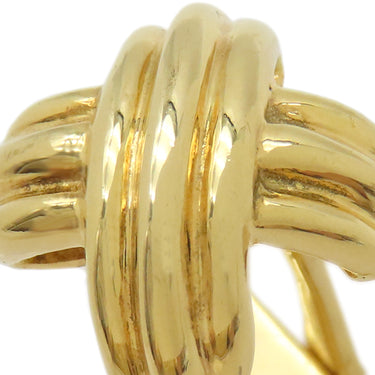 ティファニー Tiffany & Co イエローゴールド K18YG カフス T&Co. Au750 18K カフリンクス カフスボタン シグネチャー クロス X