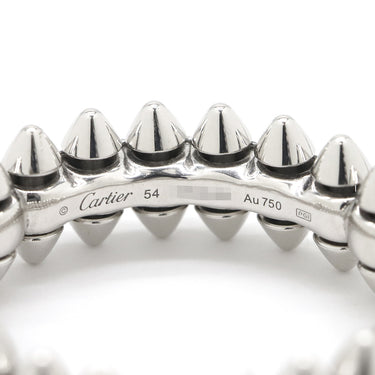 カルティエ Cartier クラッシュ ドゥ カルティエ SM B4233154 ホワイトゴールド K18WG #54(JP14) リング 指輪 750 WG 13.5号