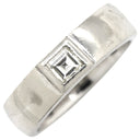 ノンブランド NON BRAND ダイヤリング プラチナシルバー Pt900 ダイヤモンド リング 指輪 10号