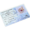 ノンブランド NON BRAND ルビー ダイヤ ペンダントトップ イエローゴールド×ルビーレッド K18YG ダイヤモンド ルビー ペンダントトップ ペンダントヘッド 750 YG