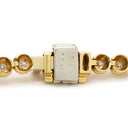 ノンブランド NON BRAND テニスブレスレット イエローゴールド K18YG ダイヤモンド ブレスレット ダイヤブレスレット 750