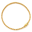 ノンブランド NON BRAND テニスブレスレット イエローゴールド K18YG ダイヤモンド ブレスレット ダイヤブレス