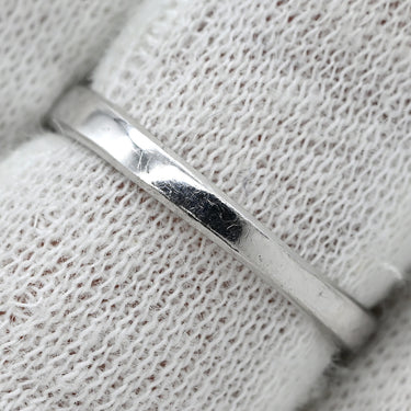 ノンブランド NON BRAND プラチナシルバー Pt900 ダイヤモンド リング 指輪 プラチナム ダイヤ フラワーモチーフ 花 12号